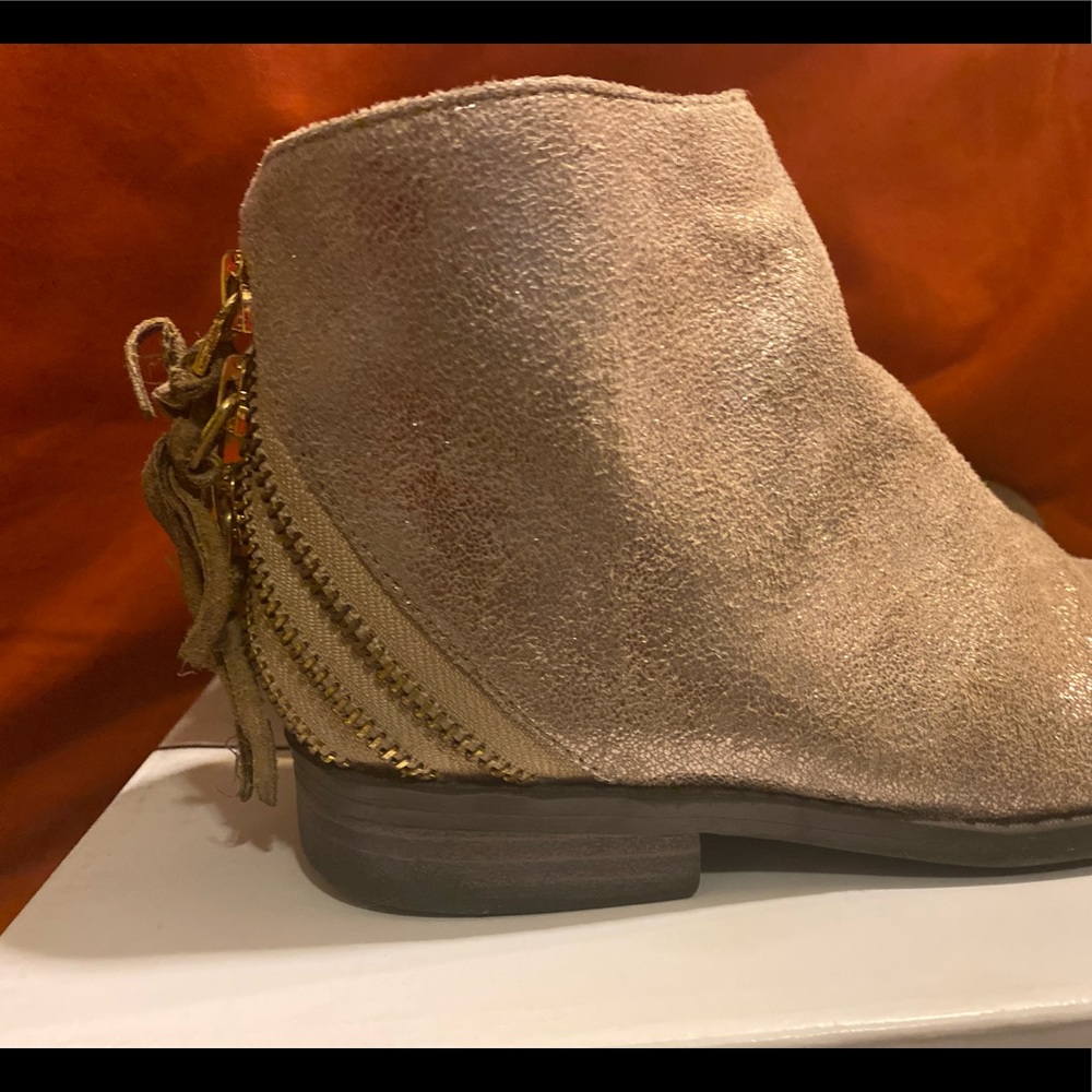 Dolce Vita Gold Metallic Boots